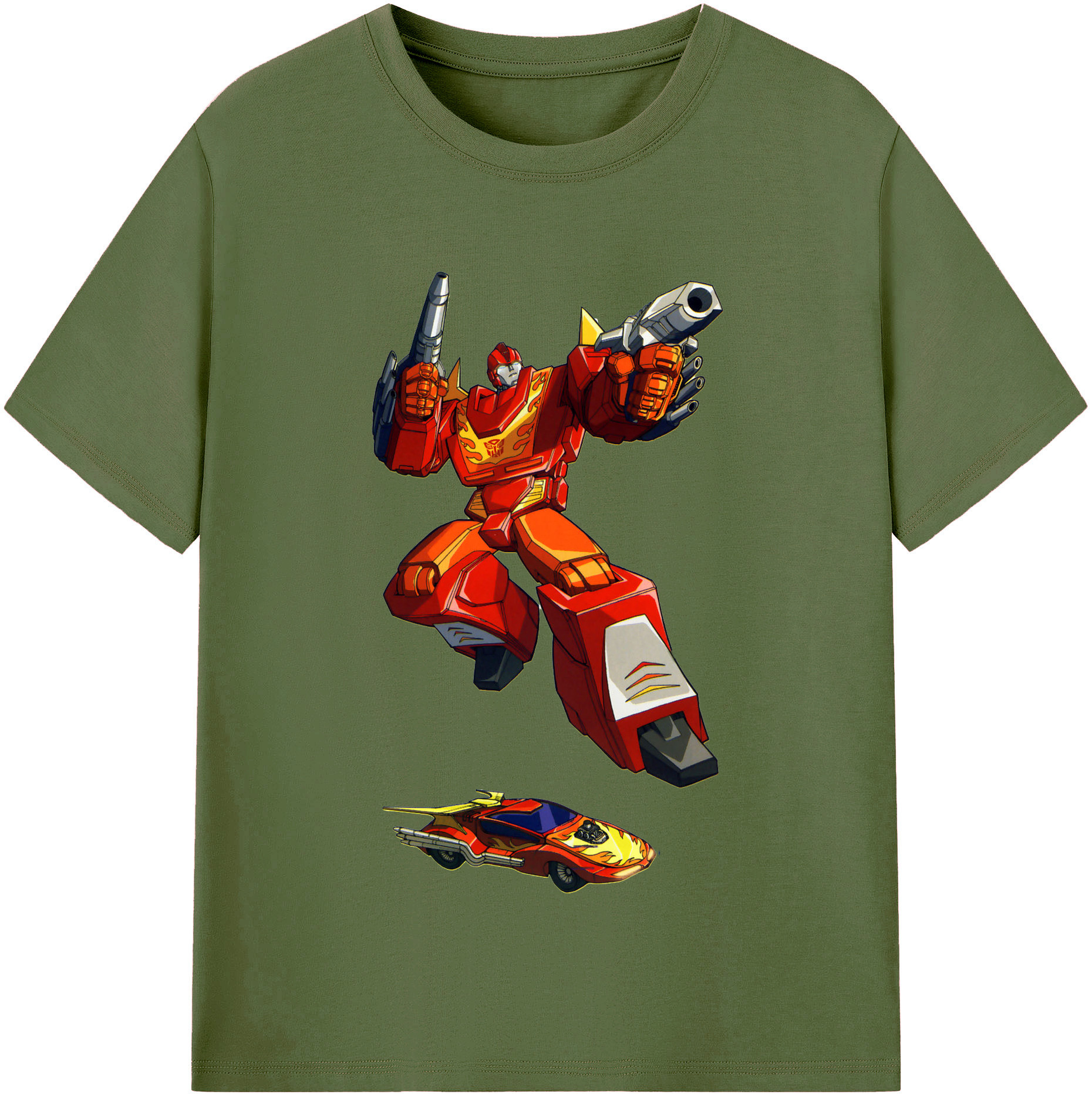 （画像用）  綿100％半袖Tシャツ（フロントプリント）